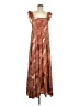 Auguste Paisley Brown Casual Dress Size M - photo 1