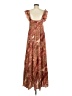 Auguste Paisley Brown Casual Dress Size M - photo 2