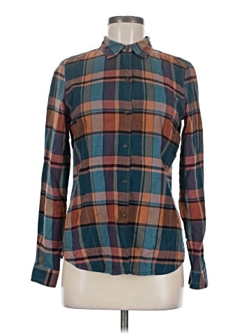 L.L.Bean Signature Long Sleeve Button-Down Shirt (view 1)