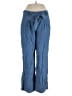 Ann Taylor 100% Lyocell Chevron-herringbone Blue Jeans Size 10 (petite) - photo 1