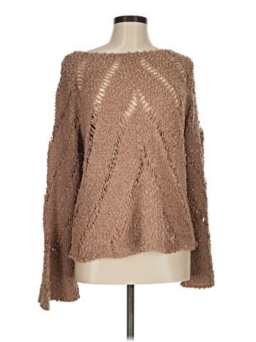 Blue Blush Pullover Sweater (view 1)