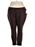 Quacker Factory Brown Active Pants Size 3X - photo 1