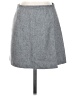 Express Chevron-herringbone Gray Wool Skirt Size 1 - photo 1