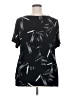 Apt. 9 Black Short Sleeve T-Shirt Size 1X - photo 2