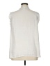 CAbi 100% Polyester Ivory Sleeveless Blouse Size XL - photo 2