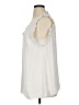 CAbi 100% Polyester Ivory Sleeveless Blouse Size XL - photo 5