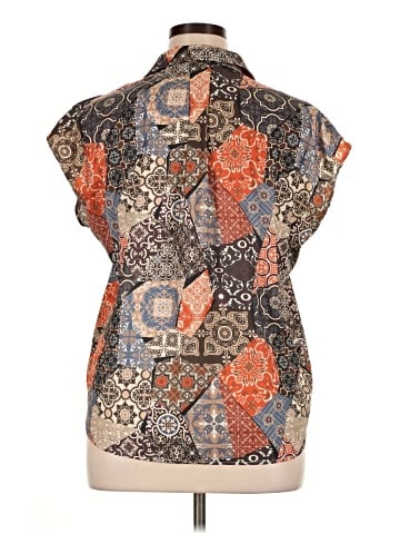 Philosophy Republic Clothing Short Sleeve Blouse (view 2)