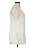 CAbi 100% Polyester Ivory Sleeveless Blouse Size XL - photo 4