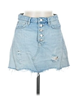 We the Free Denim Skirt (view 1)