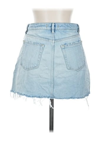 We the Free Denim Skirt (view 2)