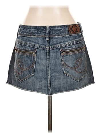 X2 Denim Skirt (view 2)