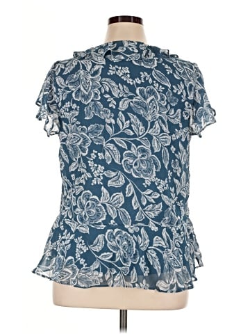CeCe Short Sleeve Blouse (view 2)