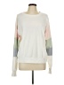 Assorted Brands Color Block White Sweatshirt Size L - photo 1