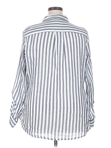 St. John's Bay Long Sleeve Button-Down Shirt (view 2)
