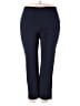 Ruby Rd. Solid Blue Active Pants Size 18 - photo 1