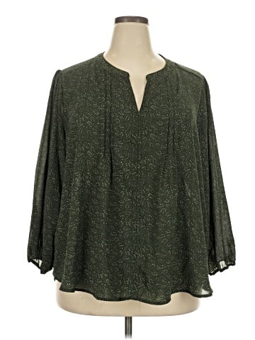 Monday Fun 3/4 Sleeve Blouse (view 1)