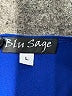 Blu Sage Solid Blue Cocktail Dress Size L - photo 7