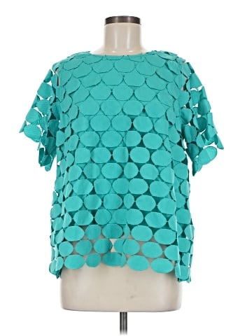 Umgee Short Sleeve Blouse (view 1)