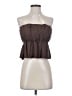 Glassons Brown Sleeveless Blouse Size 8 - photo 1