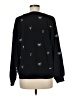 Crown & Ivy Stars Black Pullover Sweater Size M - photo 2