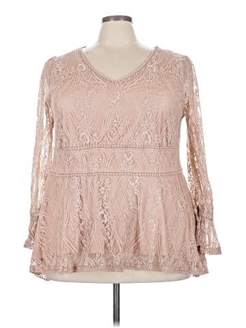 Roaman's Long Sleeve Blouse (view 1)