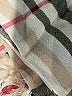 V.Fraas 100% Viscose Plaid Gray Scarf One size - photo 3