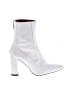 Zara White Ankle Boots Size EU 38 - photo 1