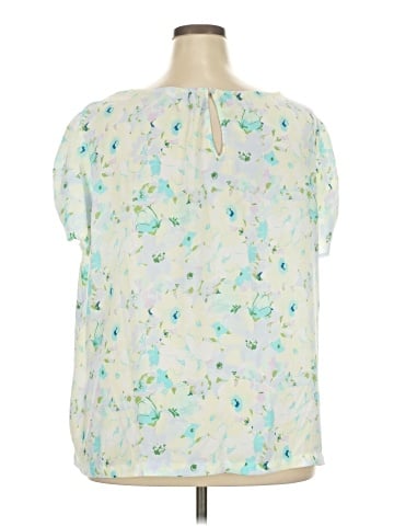 LC Lauren Conrad Short Sleeve Blouse (view 2)