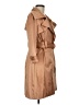 Bebe Tan Trenchcoat Size M - photo 4