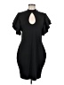 Assorted Brands Solid Black Casual Dress Size XL - photo 1