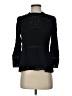Point Sur 100% Viscose Black 3/4 Sleeve Blouse Size 4 - photo 1