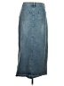Happily Grey Blue Denim Skirt Size 9 - photo 2