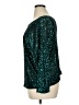 ELOQUII 100% Polyester Teal Long Sleeve Blouse Size 14 Plus - photo 5