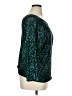 ELOQUII 100% Polyester Teal Long Sleeve Blouse Size 14 Plus - photo 4