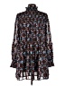 Elan 100% Polyester Print Brown Casual Dress Size M - photo 2
