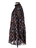 Elan 100% Polyester Print Brown Casual Dress Size M - photo 5