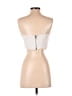 White Fox 100% Polyester Ivory White Tube Top Size S - photo 2