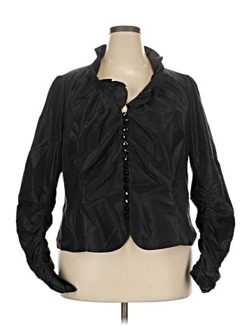 Carmen Marc Valvo Long Sleeve Blouse (view 1)