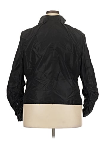 Carmen Marc Valvo Long Sleeve Blouse (view 2)