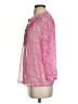 Willi Smith 100% Polyester Pink Long Sleeve Blouse Size S - photo 5