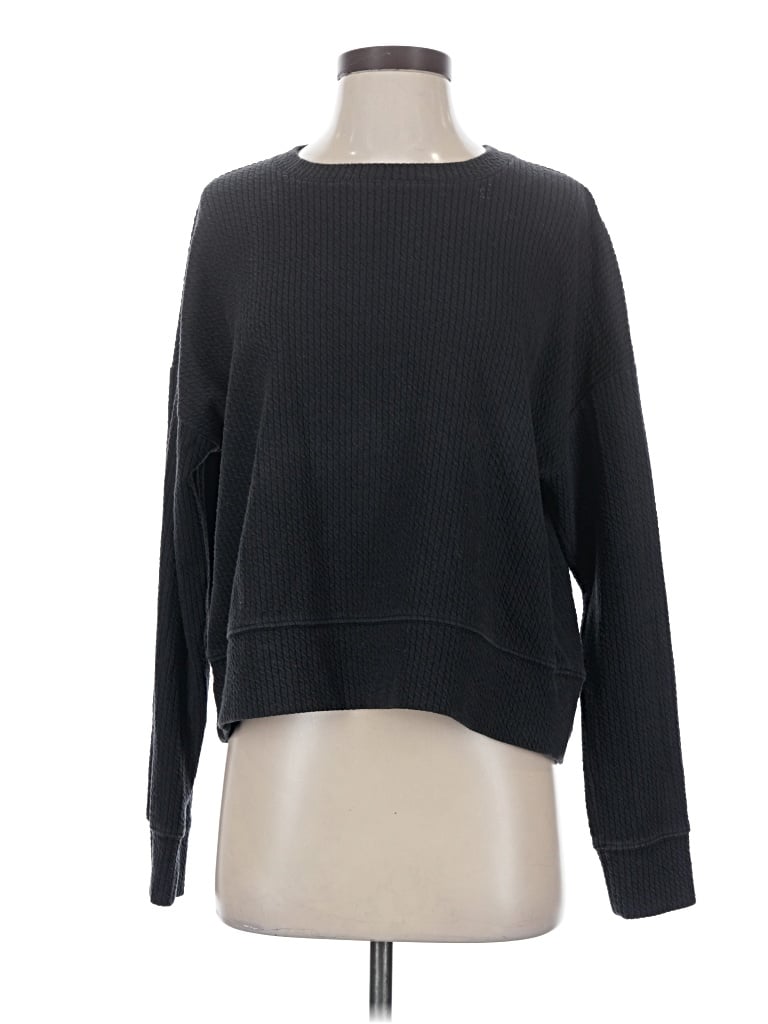 Pre-owned Calia Pullover Sweater In Black
