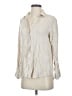 Uniqlo 100% Rayon Ivory Long Sleeve Blouse Size S - photo 1
