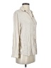 Uniqlo 100% Rayon Ivory Long Sleeve Blouse Size S - photo 4