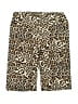 rue21 Animal Print Brown Shorts Size M - photo 1