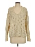 Urban Outfitters 100% Acrylic Metallic Ivory Pullover Sweater Size S - photo 1