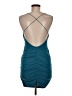 Just Quella Solid Teal Cocktail Dress Size 8 - 10 - photo 2