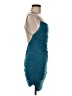 Just Quella Solid Teal Cocktail Dress Size 8 - 10 - photo 4