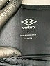 Umbro 100% Polyester Chevron-herringbone Gray Athletic Shorts Size L - photo 3