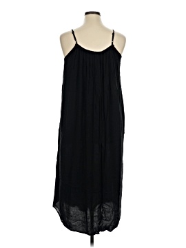 maurices black maxi dress Maurices Black Maxi Dress With Criss Cross Chest Medium long sleeve