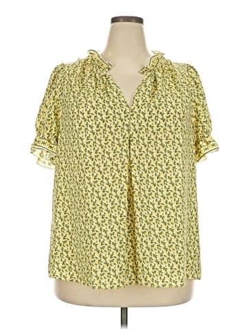 Max Studio Short Sleeve Blouse (view 1)
